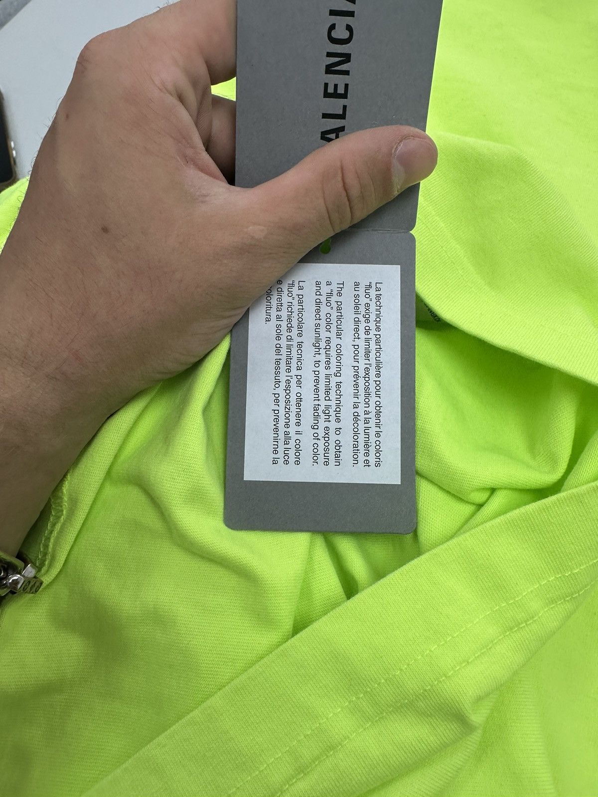 Balenciaga Balenciaga Uniform T Shirt Neon Size US M / EU 48-50 / 2 - 5 Thumbnail