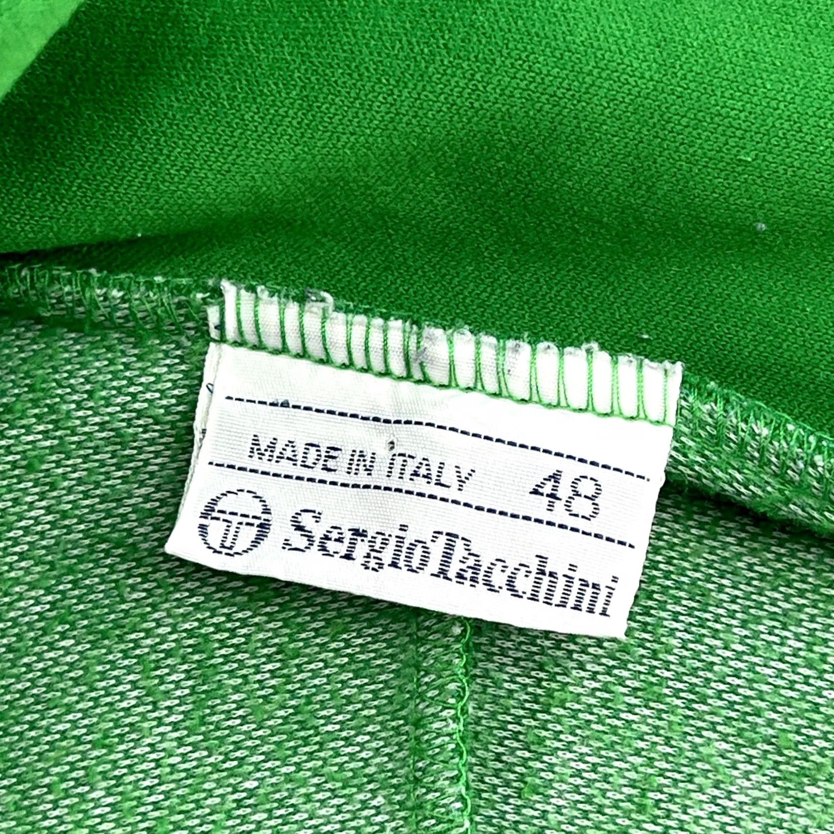 Sergio Tacchini VINTAGE Sergio Tacchini Tennis Jacket 48 Australia Club Green Full Zip Mens Jacket Size US M / EU 48-50 / 2 - 7 Thumbnail
