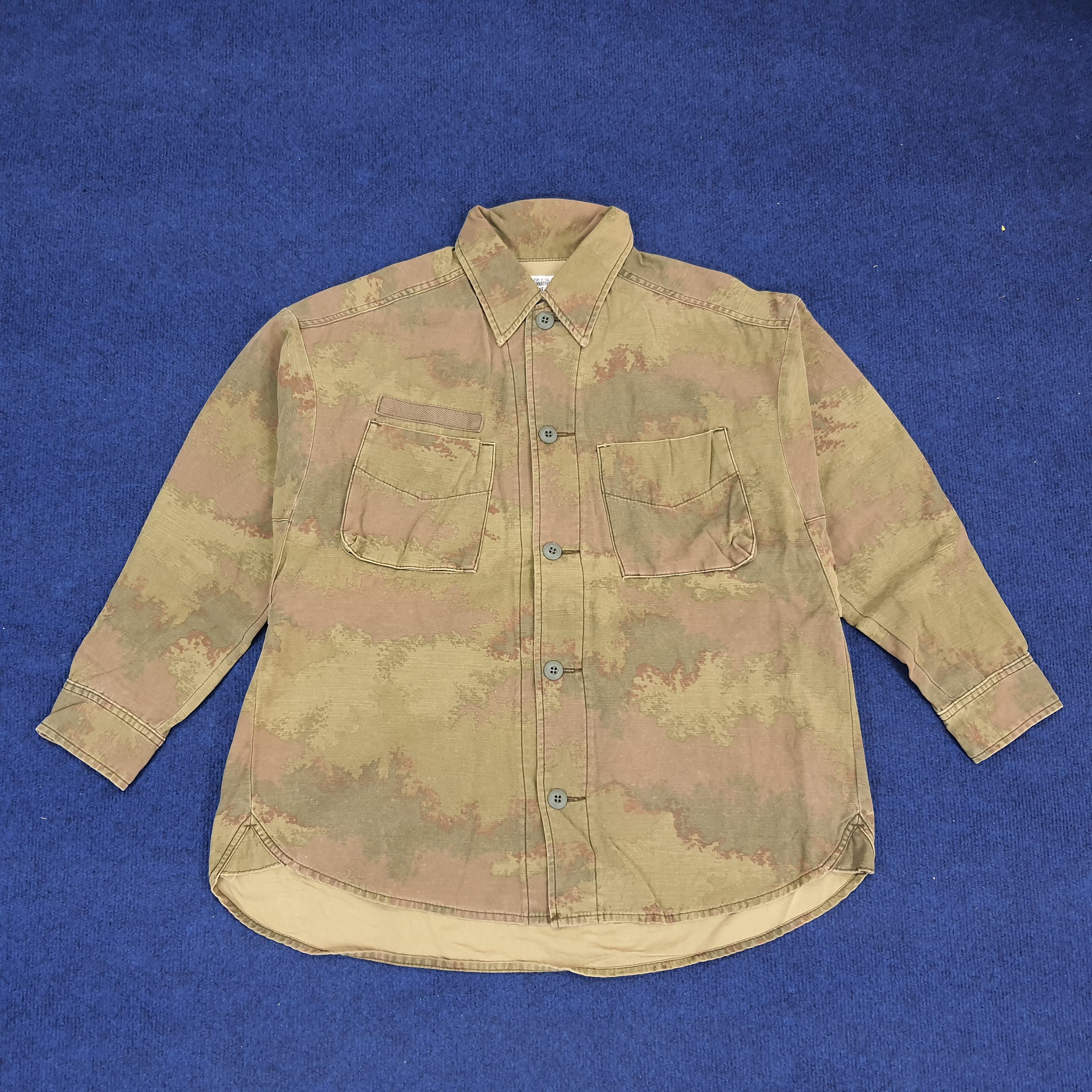 Vintage Vintage RNA Republic Inc. Military Style Shirt Size US L / EU 52-54 / 3 - 1 Thumbnail