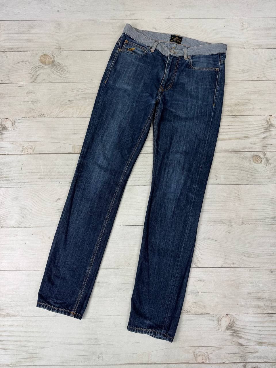 Vivienne Westwood Vivienne Westwood Anglomania Denim Jeans Big Logo Y2K Size US 30 / EU 46 - 2 Thumbnail