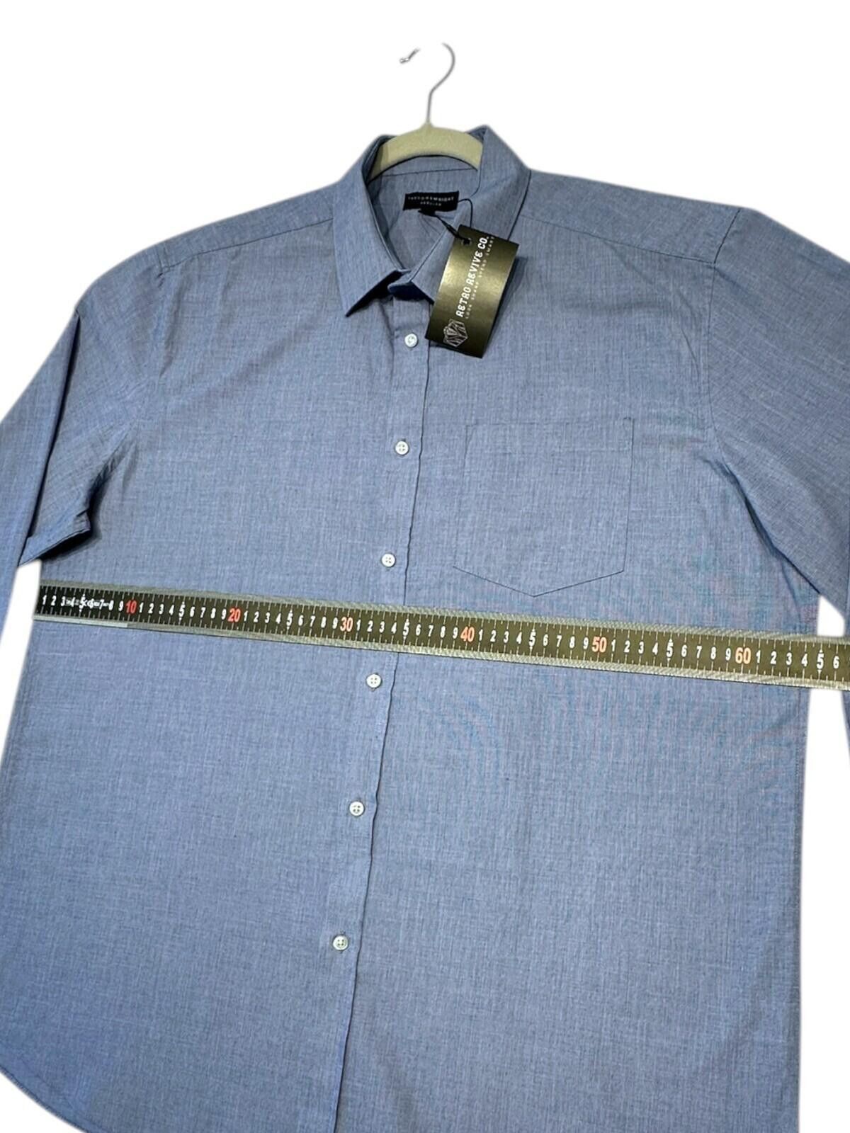 Other Taylor & Wright Shirt Men's UK Size XL Regular Fit Blue Size 44R - 10 Thumbnail