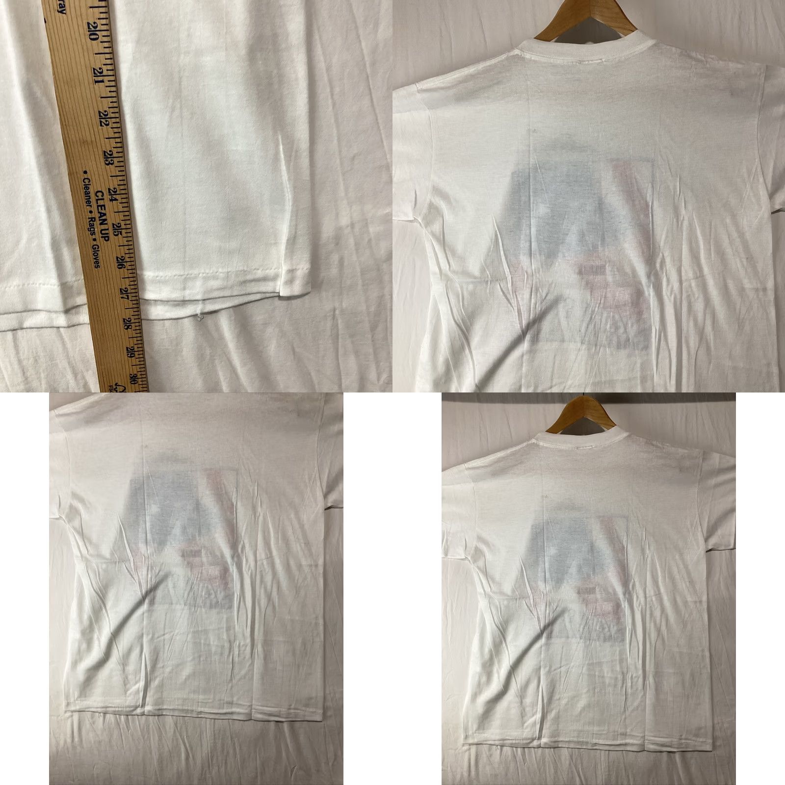 Vintage VINTAGE Gulf War Shirt Mens L Desert Storm Military 90s T-Shirt White Cotton Blend Polyester Crew Neck Short Sleeve Logo USA 90s Mens Size US L / EU 52-54 / 3 - 8 Thumbnail