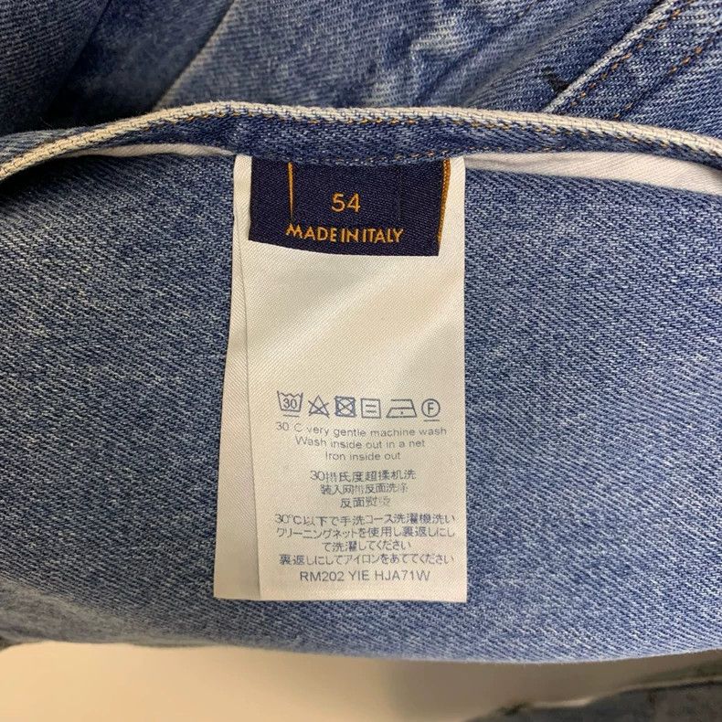 Louis Vuitton Louis Vuitton Gradient full-print denim jacket 2501-Nextarr Size US L / EU 52-54 / 3 - 4 Thumbnail