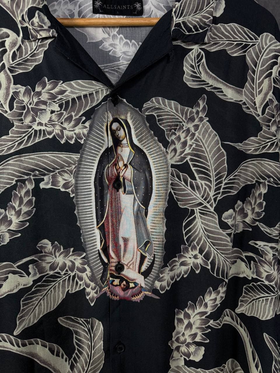 Allsaints Allsaints designer relaxed fit Hawaiian crazy art shirt Size US L / EU 52-54 / 3 - 3 Thumbnail