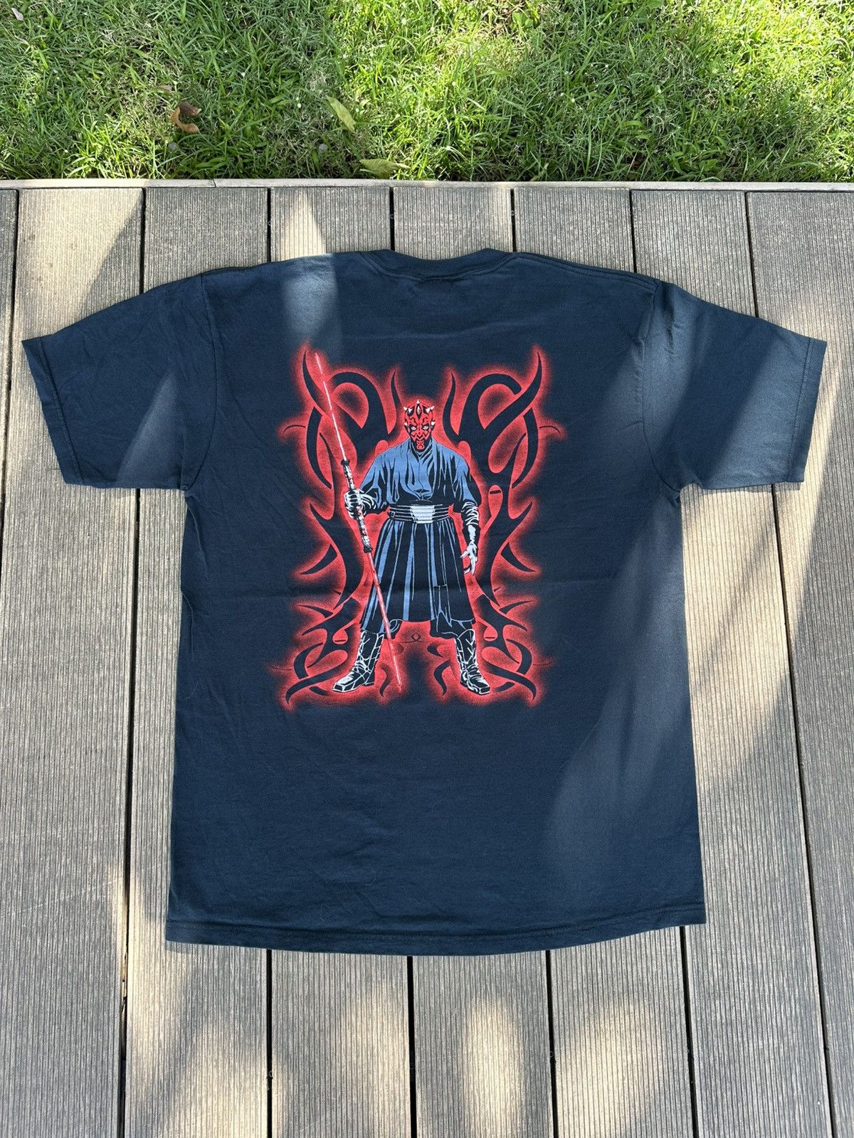 Star Wars Vintage 90’s Star Wars Darth Maul Movie Villain Movie USA Size US L / EU 52-54 / 3 - 1 Thumbnail