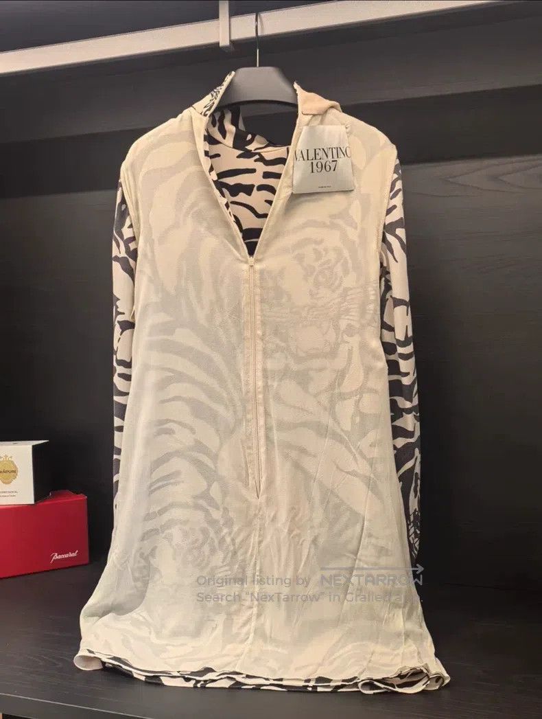 Valentino Valentino Silk streamer dress Size S / US 4 / IT 40 - 4 Thumbnail