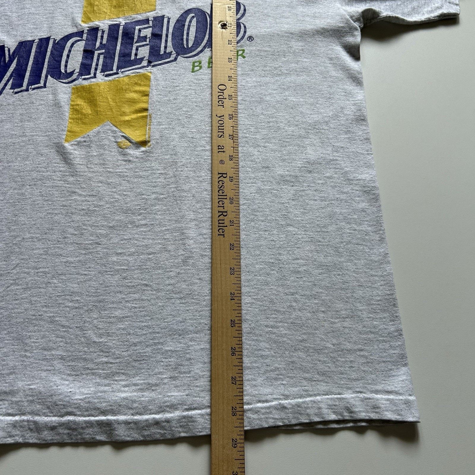 Vintage Vintage 90s Michelob Beer T-Shirt XL Promo Single Stitch Size US XL / EU 56 / 4 - 7 Thumbnail