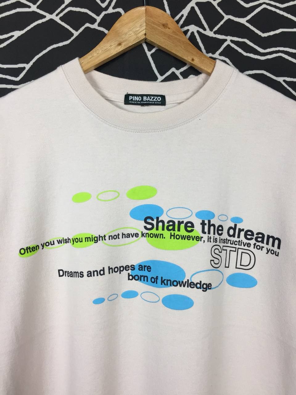 Japanese Brand × Vintage Pino Bazzo Achieve Full Domination Of Style Tee Size US XL / EU 56 / 4 - 3 Thumbnail