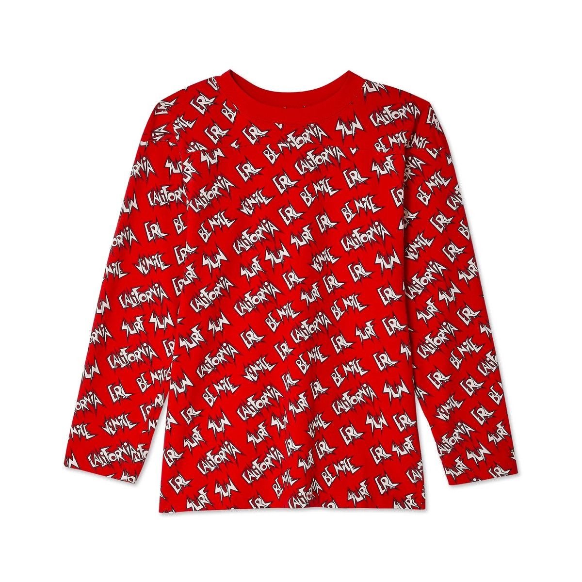 ERL DS! SS23 ERL All Over Logo Sunscreen Red Long Sleeve Size US M / EU 48-50 / 2 - 2 Thumbnail