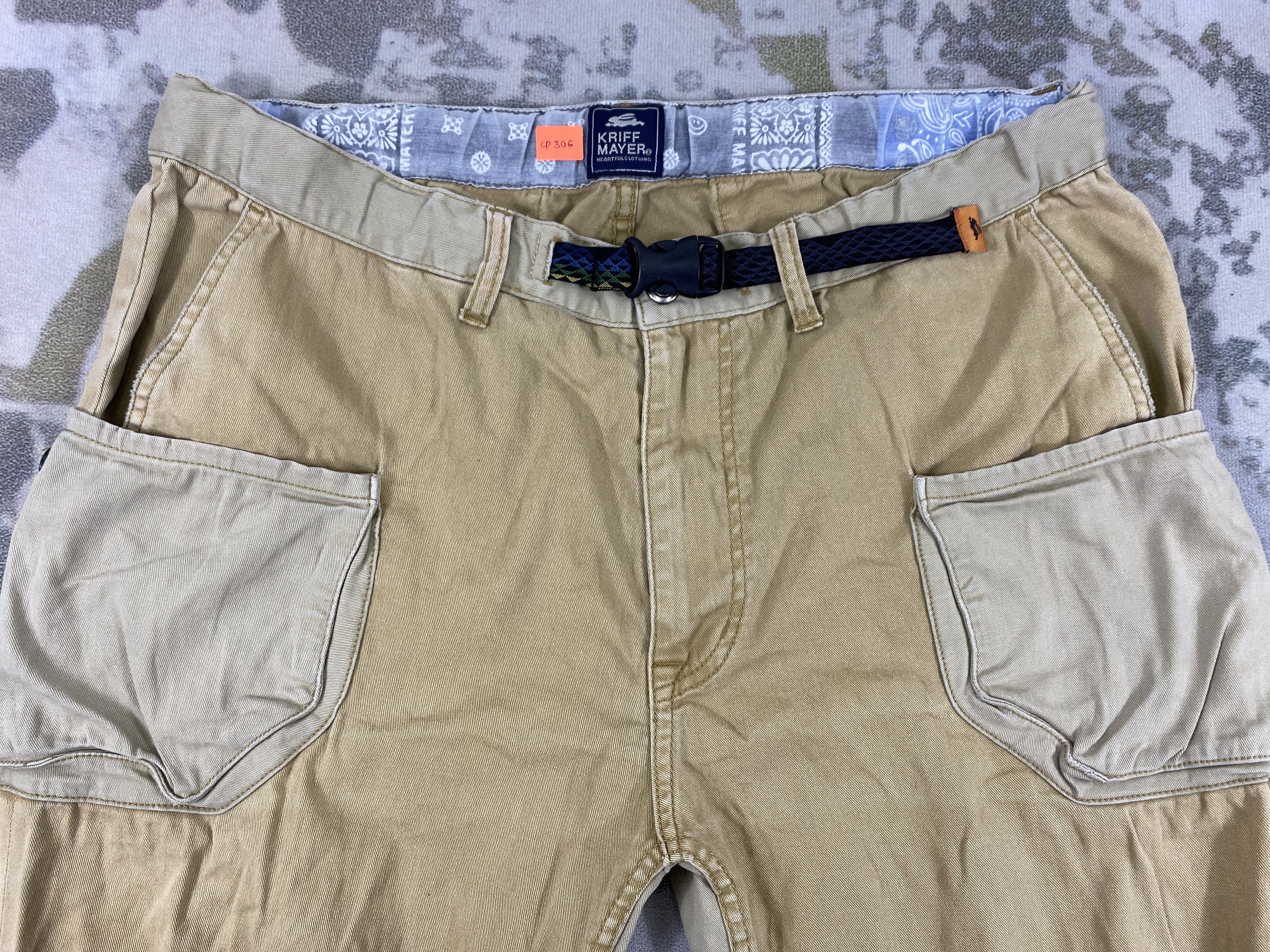 Japanese Brand Kriff Mayer Cargo Pants -CP306 Size US 37 - 3 Thumbnail