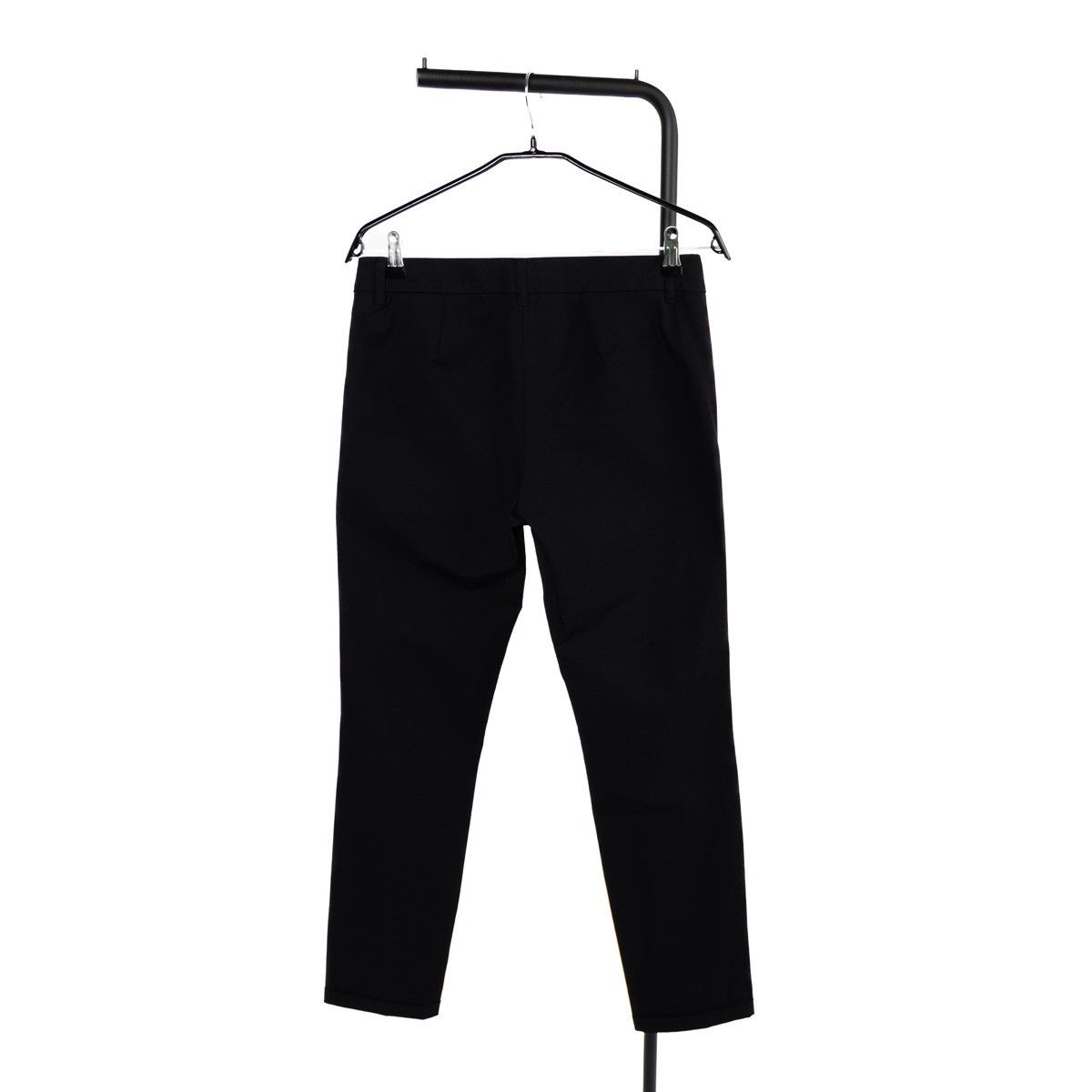 Luisa Cerano Luisa Cerano Womens Black Trousers Slim Fit Elegant Pants Size 30" / US 8 / IT 44 - 2 Thumbnail