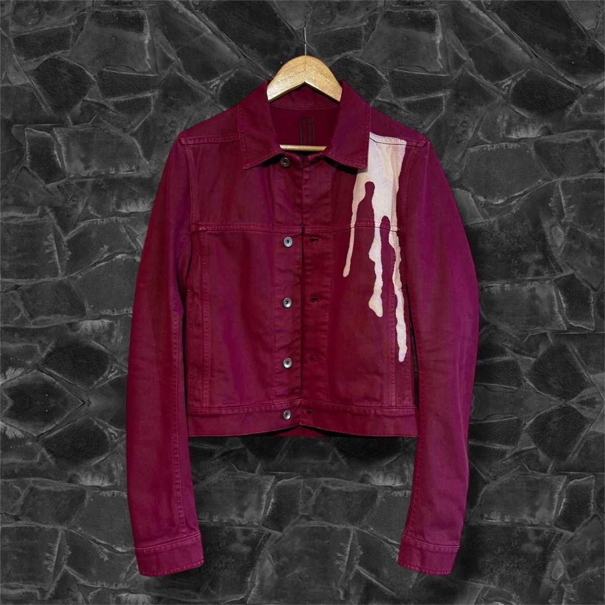 Rick Owens Drkshdw FW19 Rick Owens DRKSHDW Vomit Worker Jacket Size US S / EU 44-46 / 1 - 1 Thumbnail