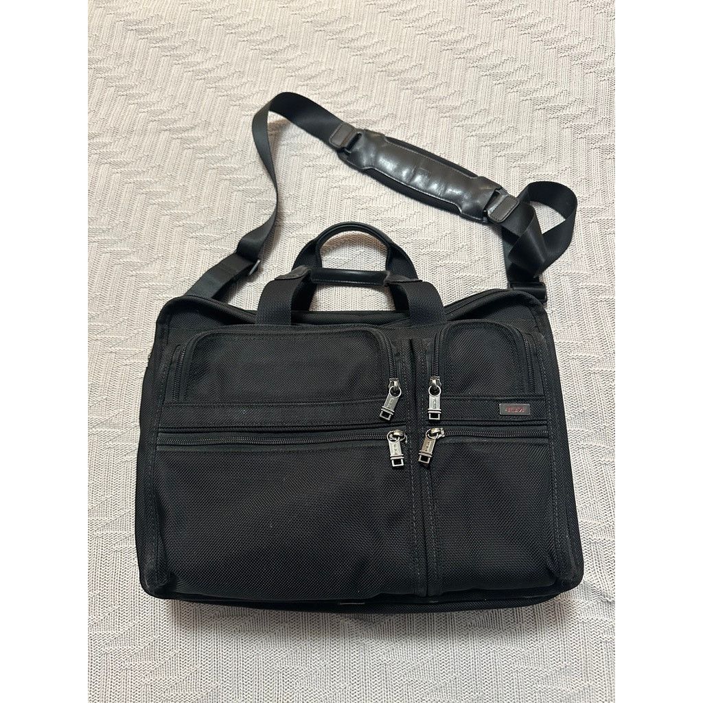Tumi Tumi black Alpha canvas computer bag Size ONE SIZE - 1 Thumbnail