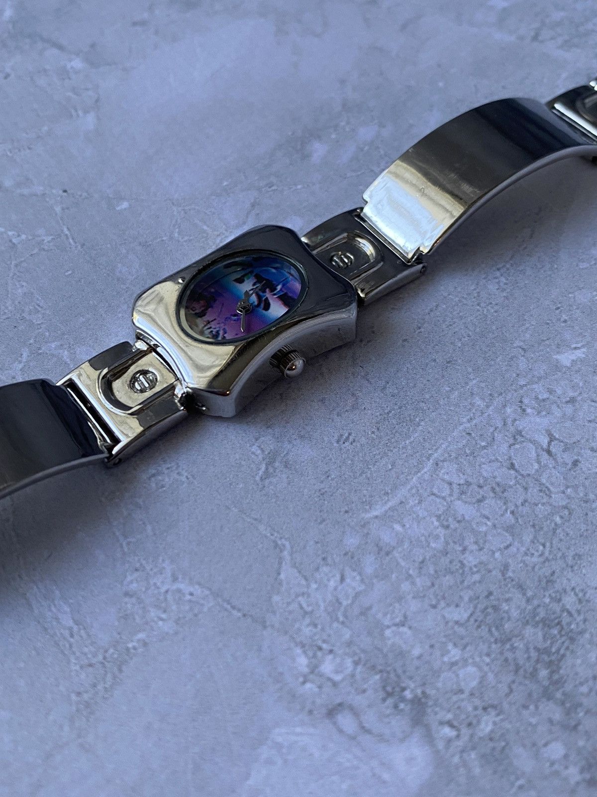 Jewelry × Vintage Vintage Bracelet Watch with Vibrant Dial Size ONE SIZE - 3 Thumbnail