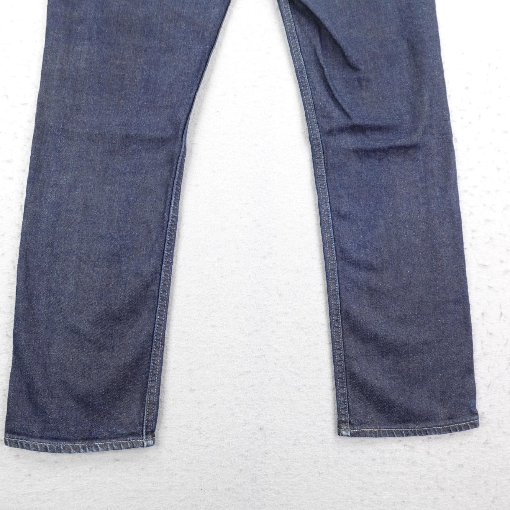 Levi's Levi's Jeans Mens 32x30 Blue Denim Straight Leg Adjustable Waist Faded Red Tab - Regular Fit, Cotton Blend, Pockets, Stretch, Dark Wash, Vintage No Size US 32 / EU 48 - 6 Thumbnail