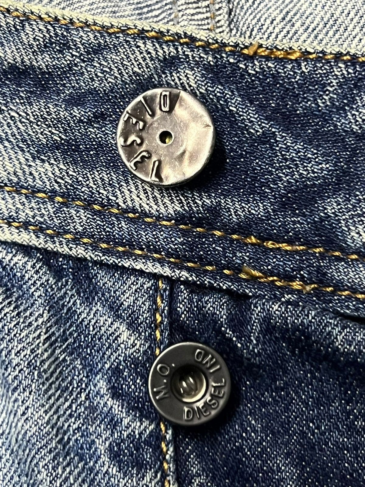 Diesel Vintage Diesel Viker Italy - Faded Wash, Distressed Denim Size US 32 / EU 48 - 11 Thumbnail
