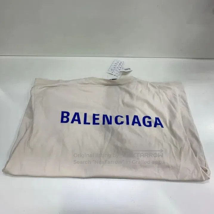 Balenciaga Balenciaga Logo Print Crew Neck T. Size US XS / EU 42 / 0 - 8 Thumbnail