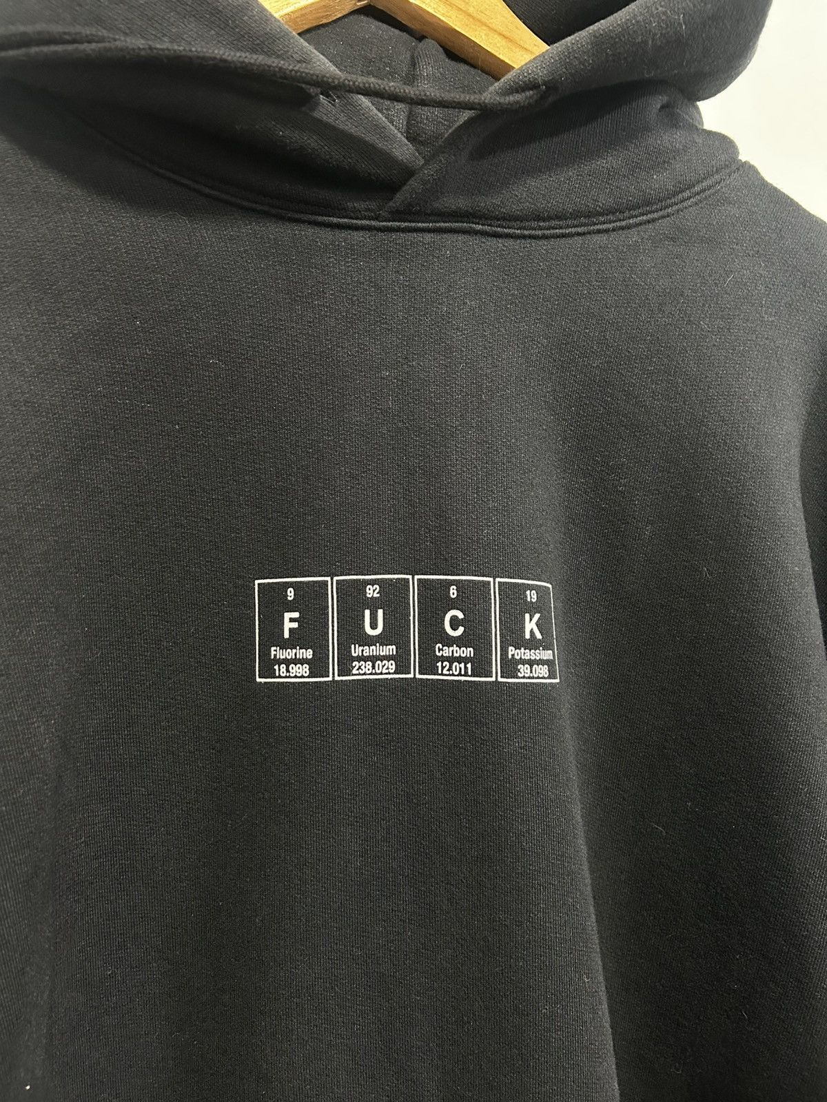 Vetements Vetements Chemical FUCK hoodie Size US L / EU 52-54 / 3 - 7 Thumbnail