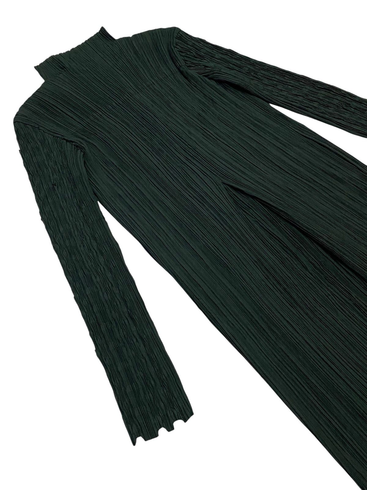 Issey Miyake Fete Issey Miyake Plated Cardigan Fish Scales On the Sleeves Size M / US 6-8 / IT 42-44 - 12 Thumbnail