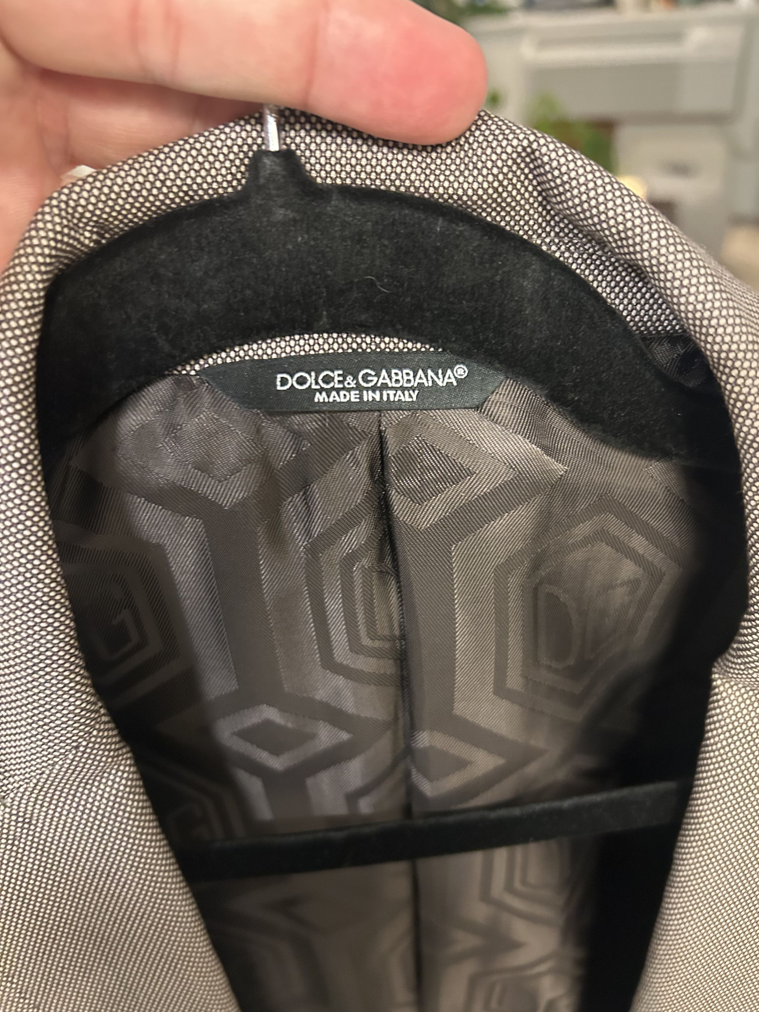 Dolce & Gabbana Martini Jacket Size 50R - 6 Thumbnail
