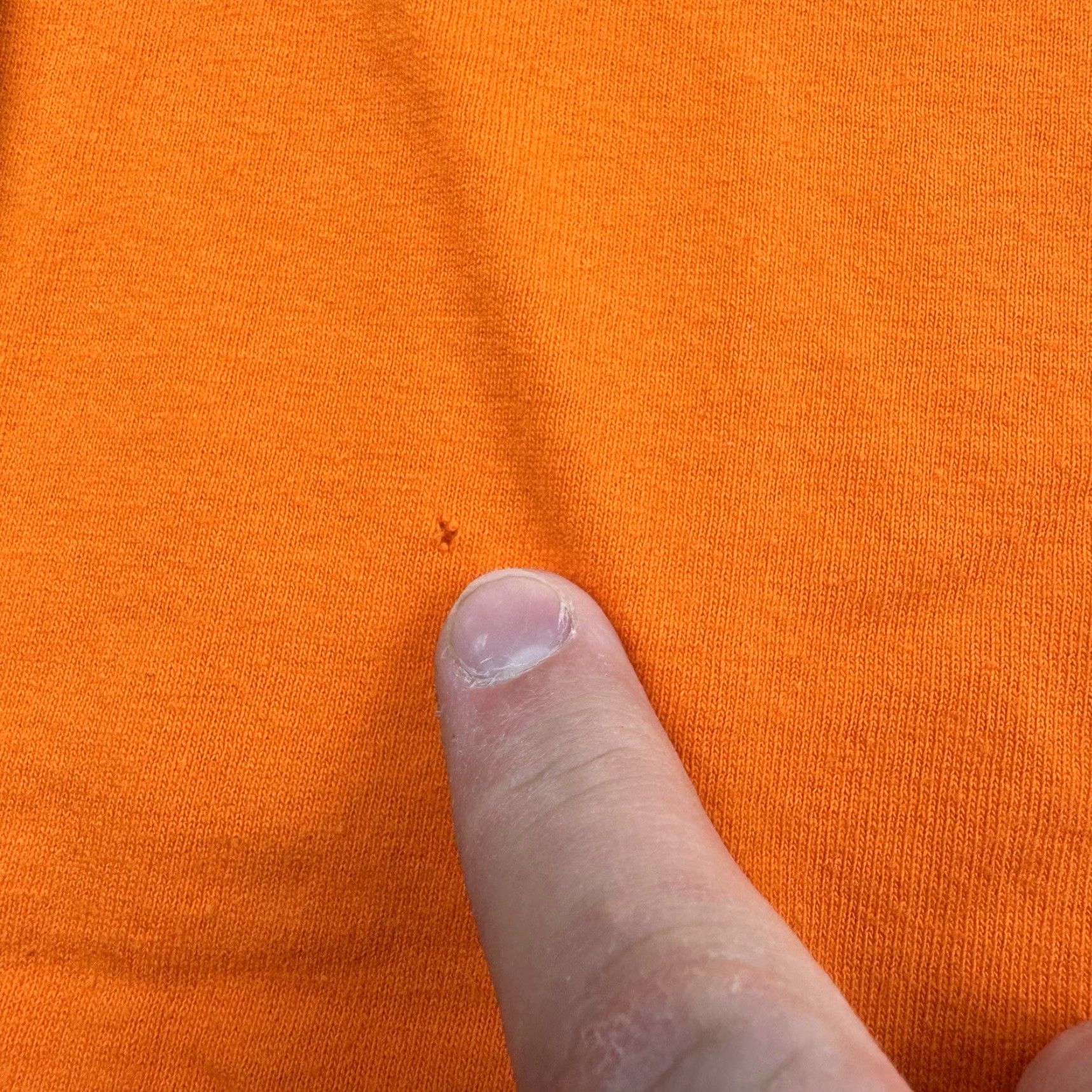 Vintage Vintage Orange XL Sh­­irt Grunge Punk Skater Y2K 2000s American Size US XL / EU 56 / 4 - 4 Thumbnail