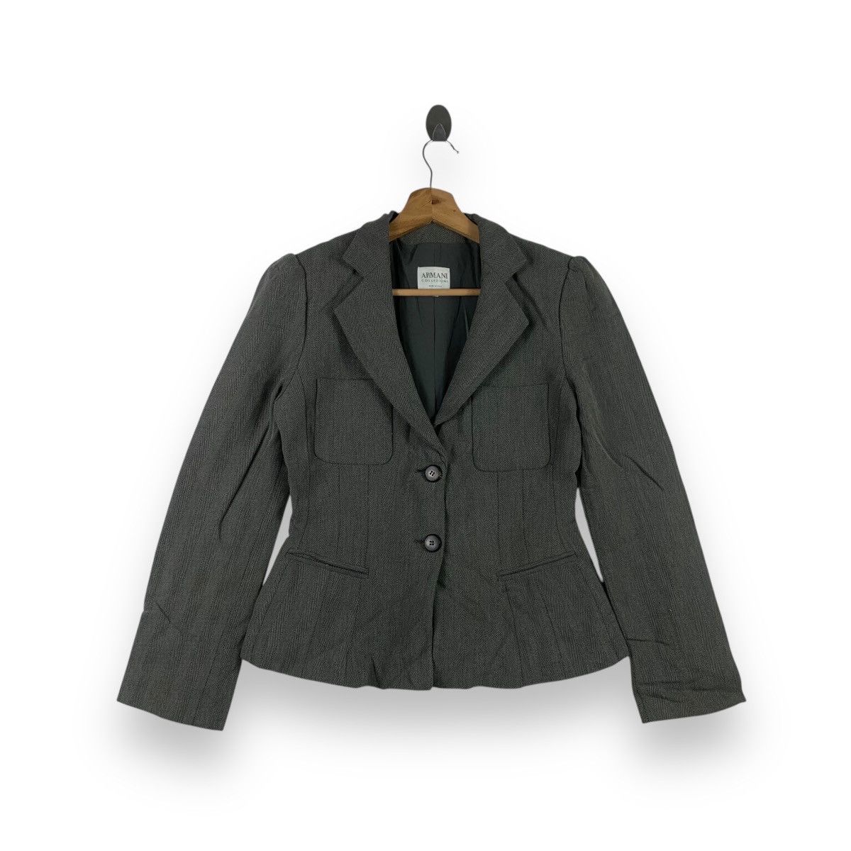 Armani Vintage ARMANI COLLEZIONI GIORGIO Made In Italy Fitted Size S / US 4 / IT 40 - 1 Thumbnail