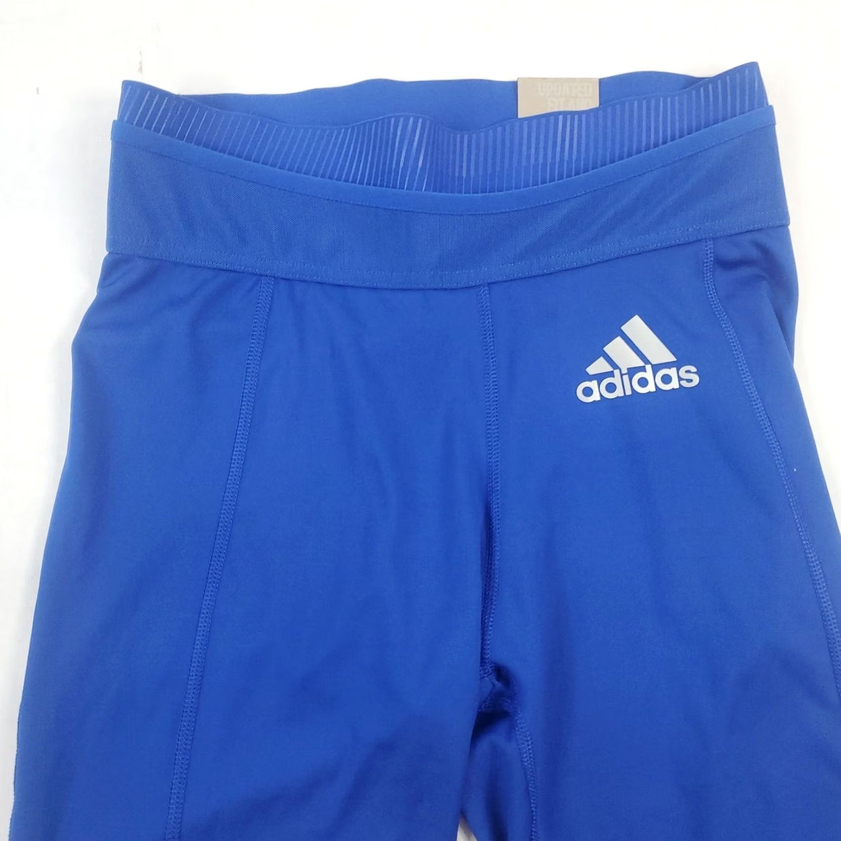 Adidas Adidas Primegreen Aeroready Techfit Mid Rise Volleyball Short S Blue Women Athletic Shorts Size 32" / US 10 / IT 46 - 3 Thumbnail