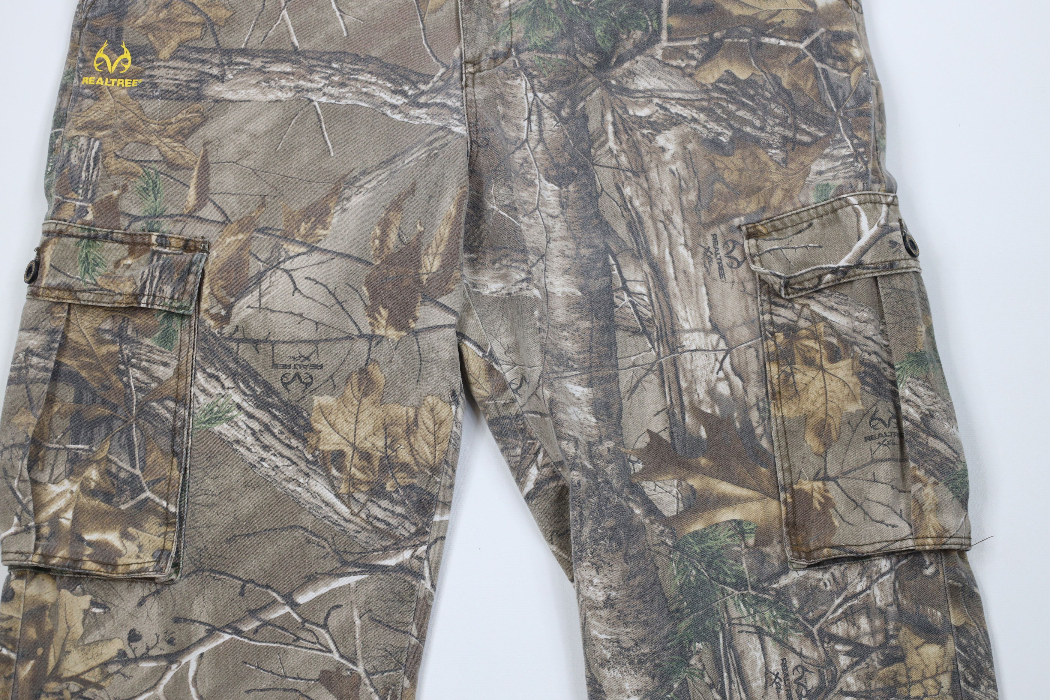 Vintage Vintage Y2K Streetwear Mossy Camouflage Wide Leg Cargo Pants Size US 36 / EU 52 - 3 Thumbnail