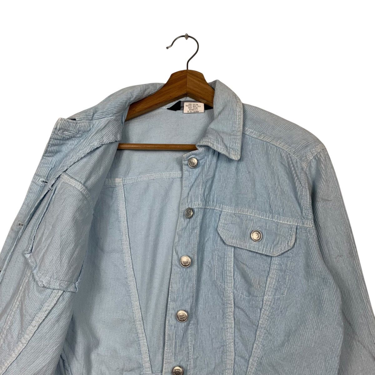 Vintage 90’s BILLY BLUES Women’s Corduroy Jacket #2277-C101 Size M / US 6-8 / IT 42-44 - 10 Thumbnail