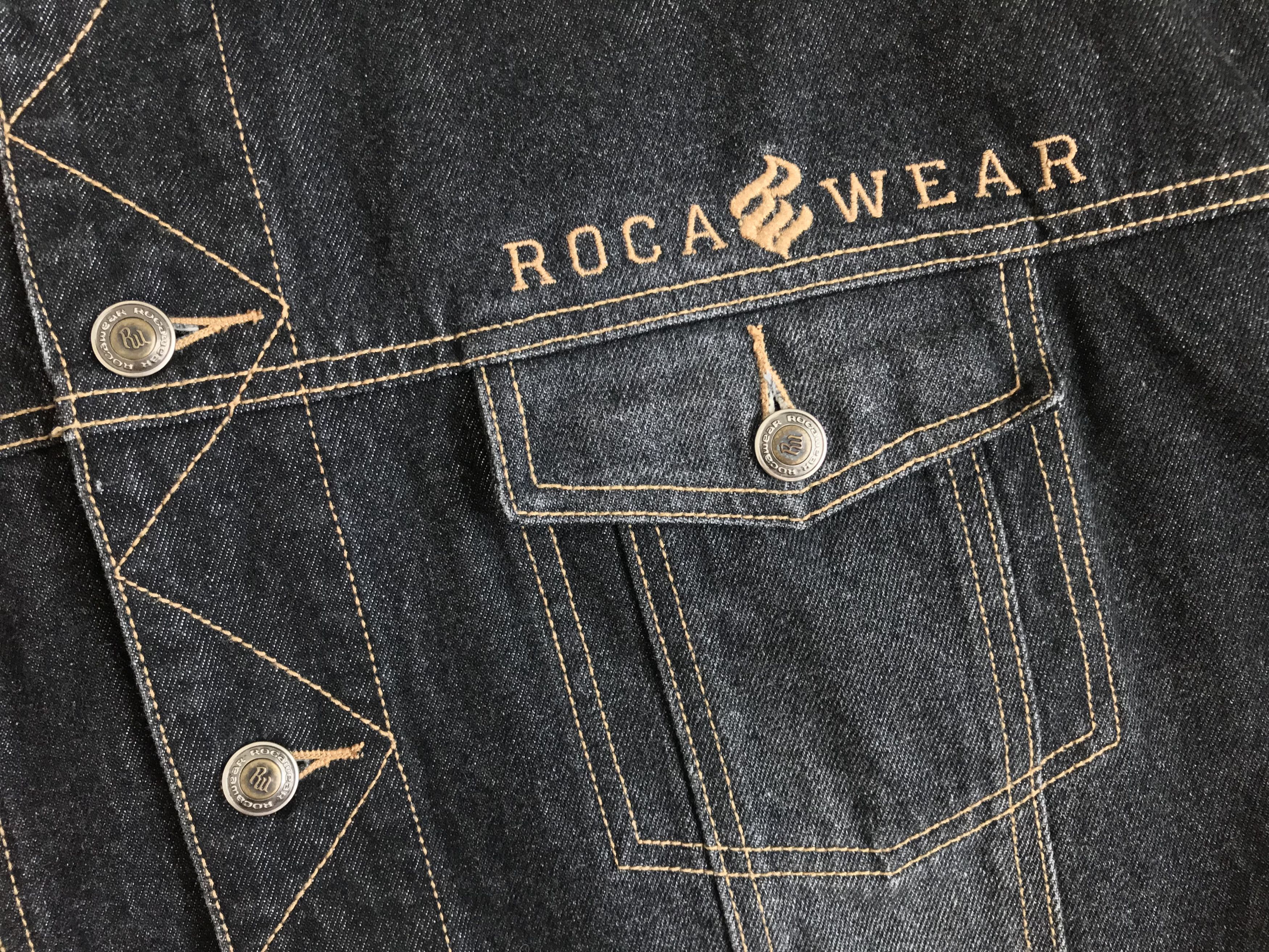 Rocawear Vintage 90s ROCAWEAR Jacket Denim Jeans Jay Z Rap SAMPLE Size US XL / EU 56 / 4 - 10 Thumbnail