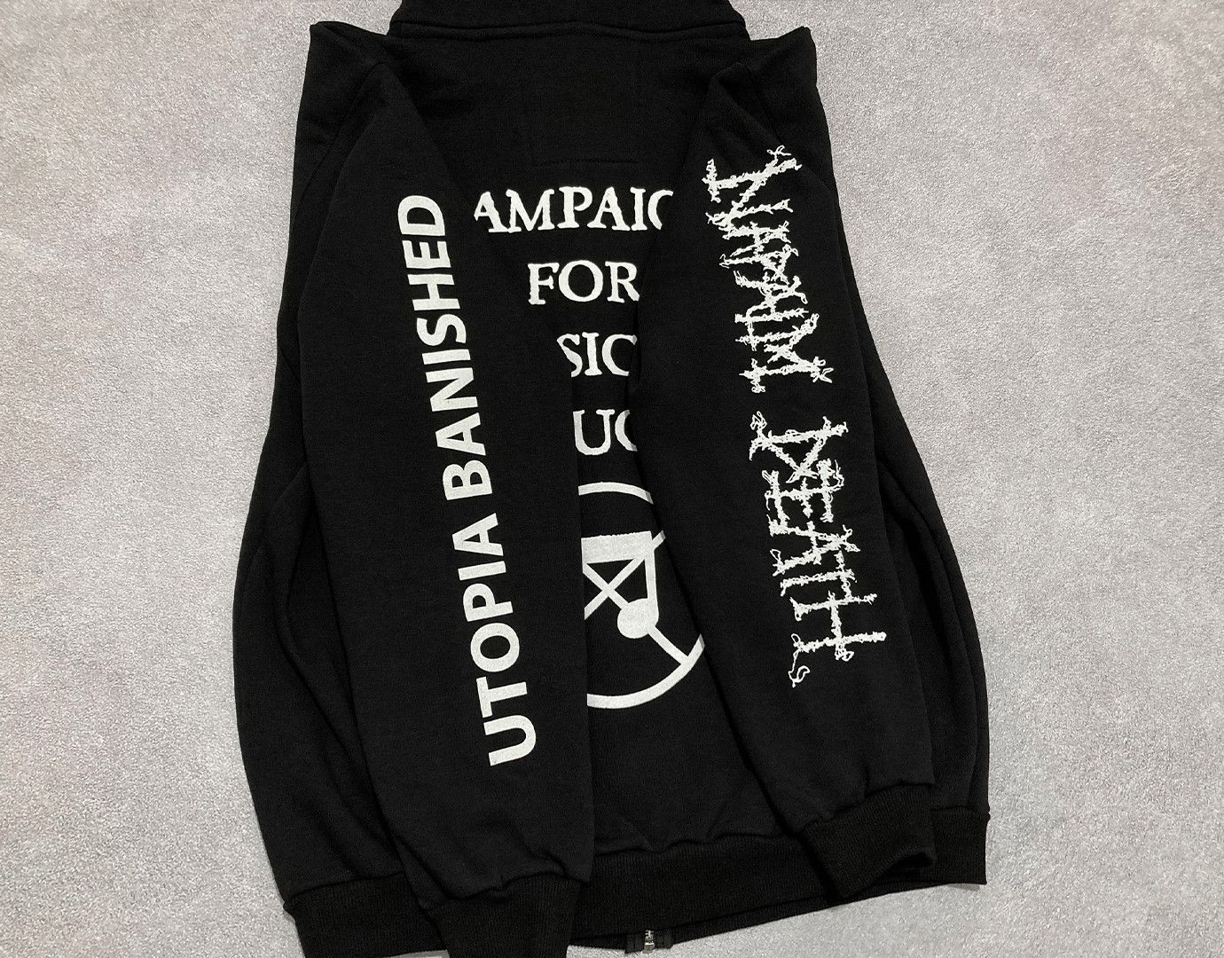 Band Tees Zip Hoodie Napalm Death - Utopia Banished Size US XL / EU 56 / 4 - 8 Thumbnail