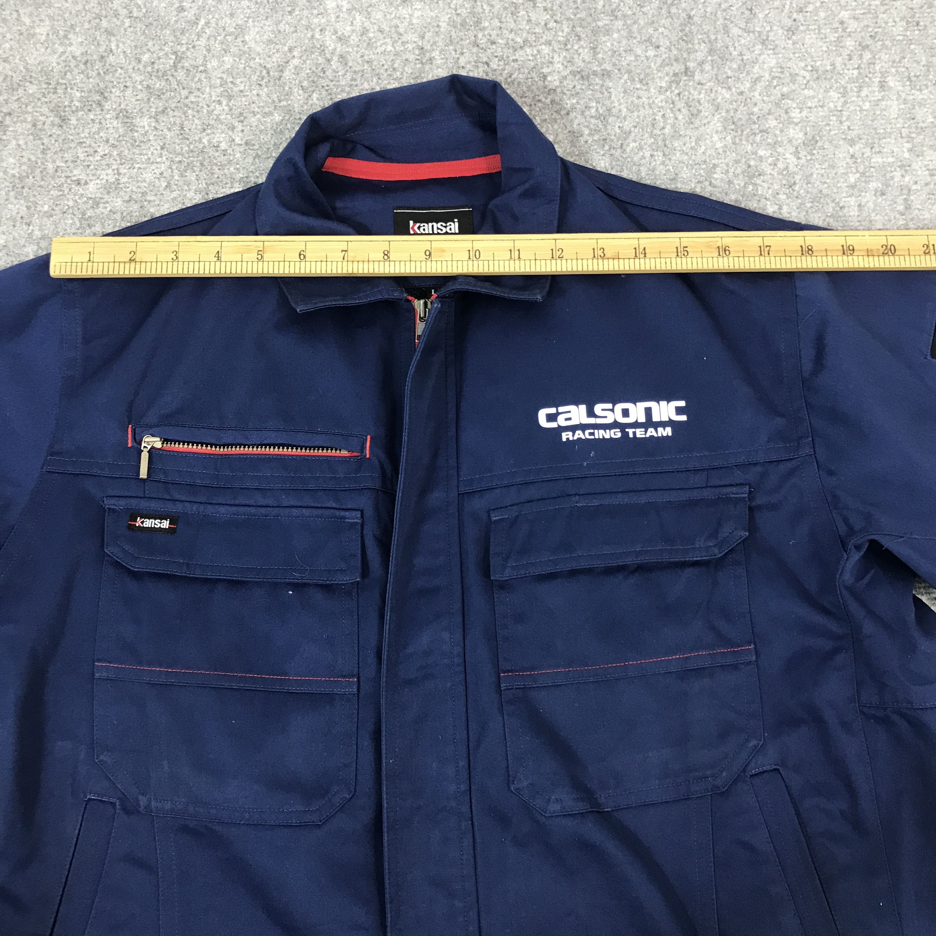 Japanese Brand Calsonic x Kansai Custom Japan Worker Jacket Size US L / EU 52-54 / 3 - 6 Thumbnail