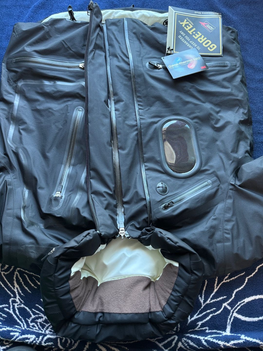 Jun Takahashi Undercoverism A/W07 Gore tex Padded Jacket Black Size US M / EU 48-50 / 2 - 15 Thumbnail