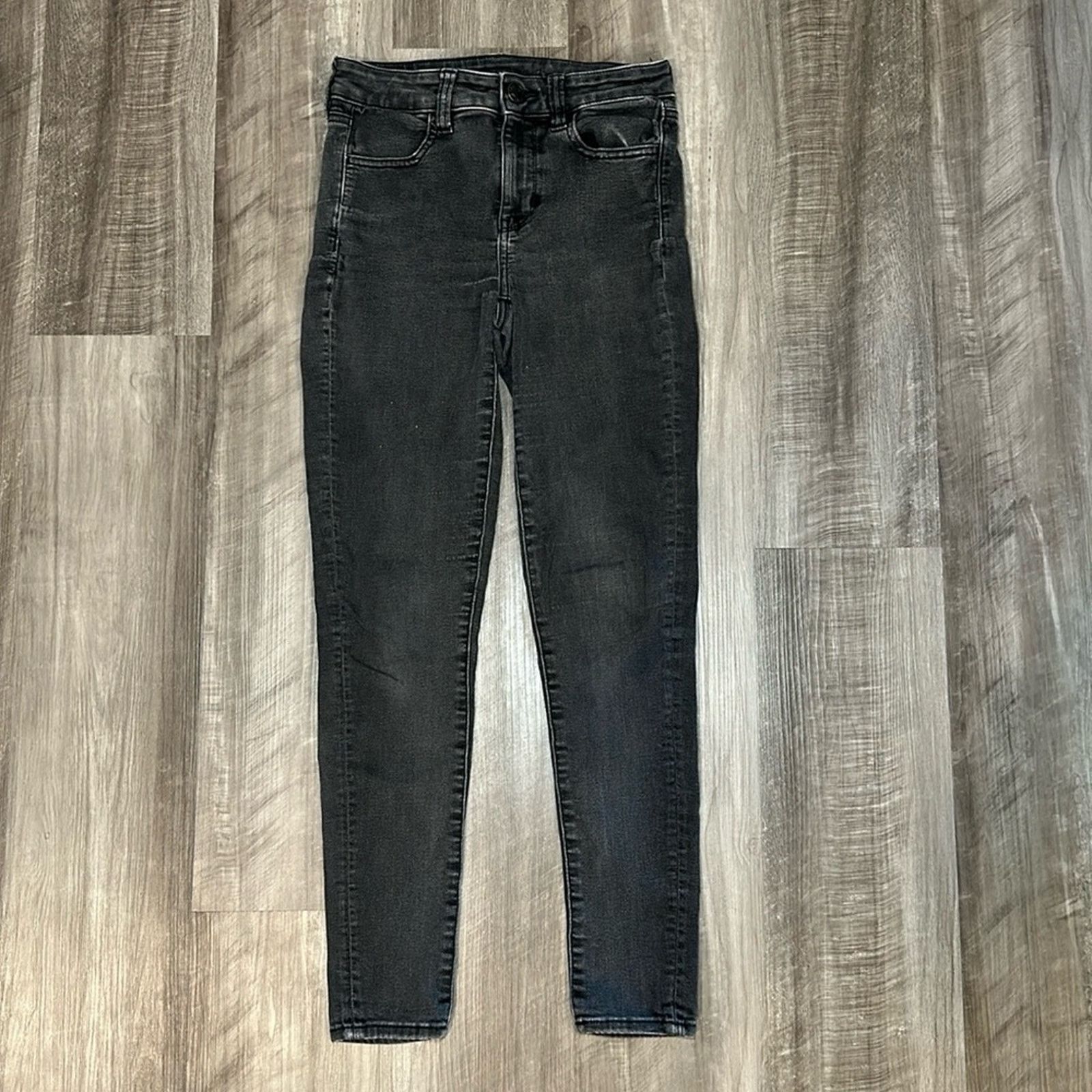 American Eagle Outfitters American Eagle Next Level Stretch Jeggings - 4 Size 27" / US 4 / IT 40 - 1 Thumbnail