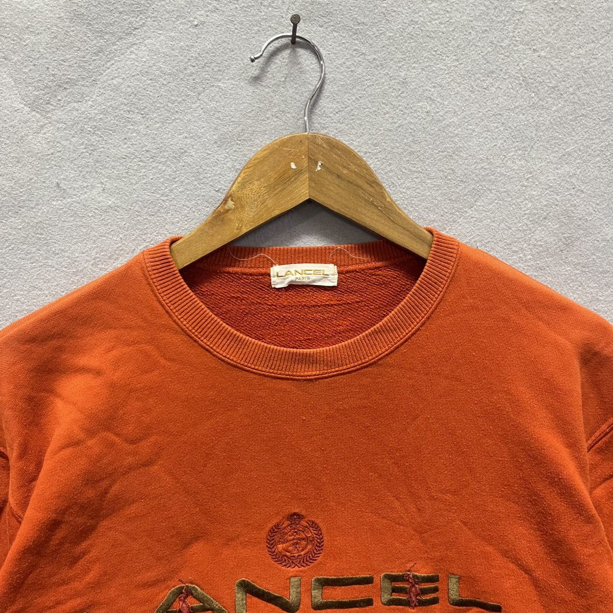 Lancel Vintage Lancel Paris Logo Sweatshirt (Made in Japan) Size US S / EU 44-46 / 1 - 2 Thumbnail