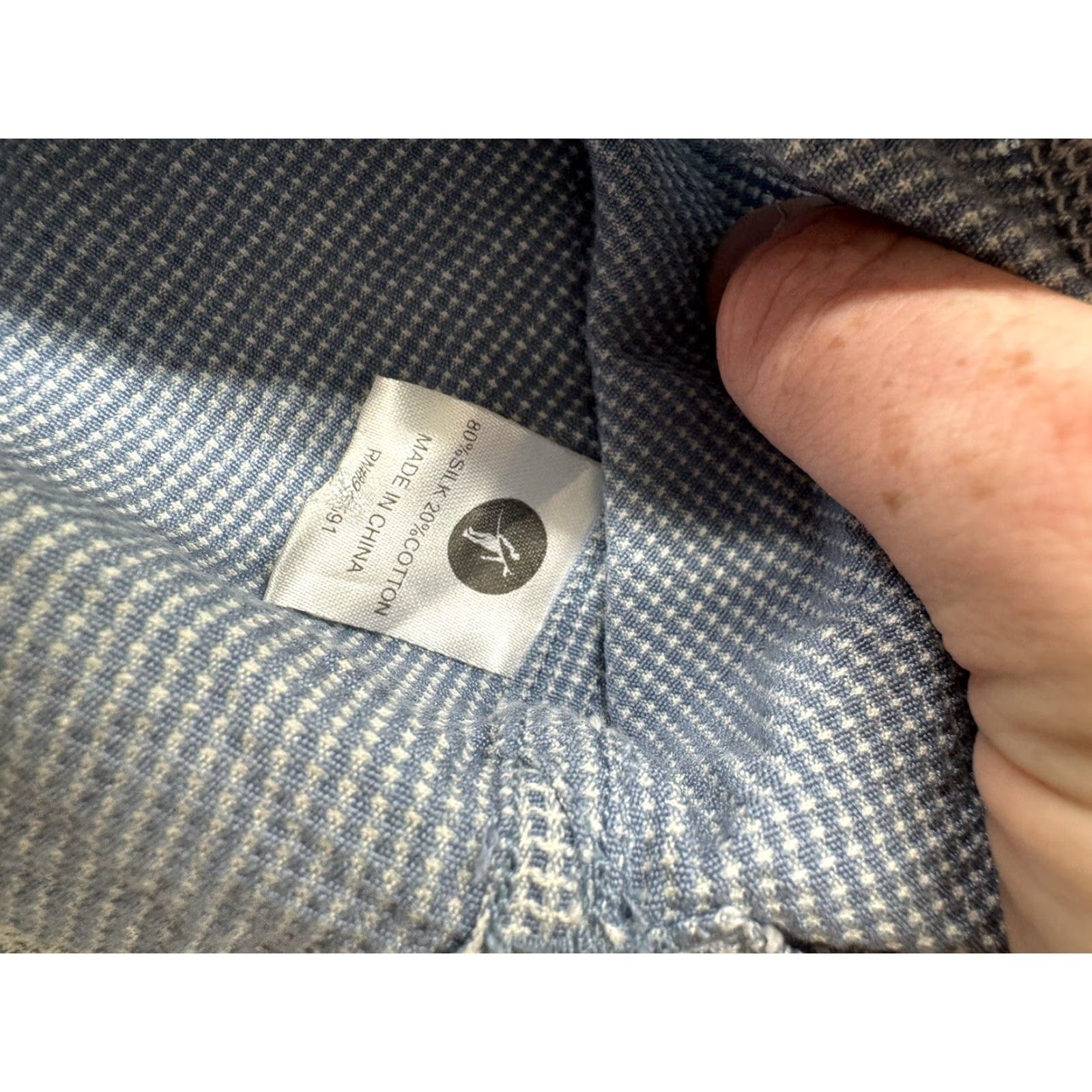 Vintage Toes on the Nose Button-Up Shirt Men's XXL Blue Short Sleeve Casual Travel Button Front Pocket Beach Tropical 2XL White, Tan? Size US XXL / EU 58 / 5 - 6 Thumbnail