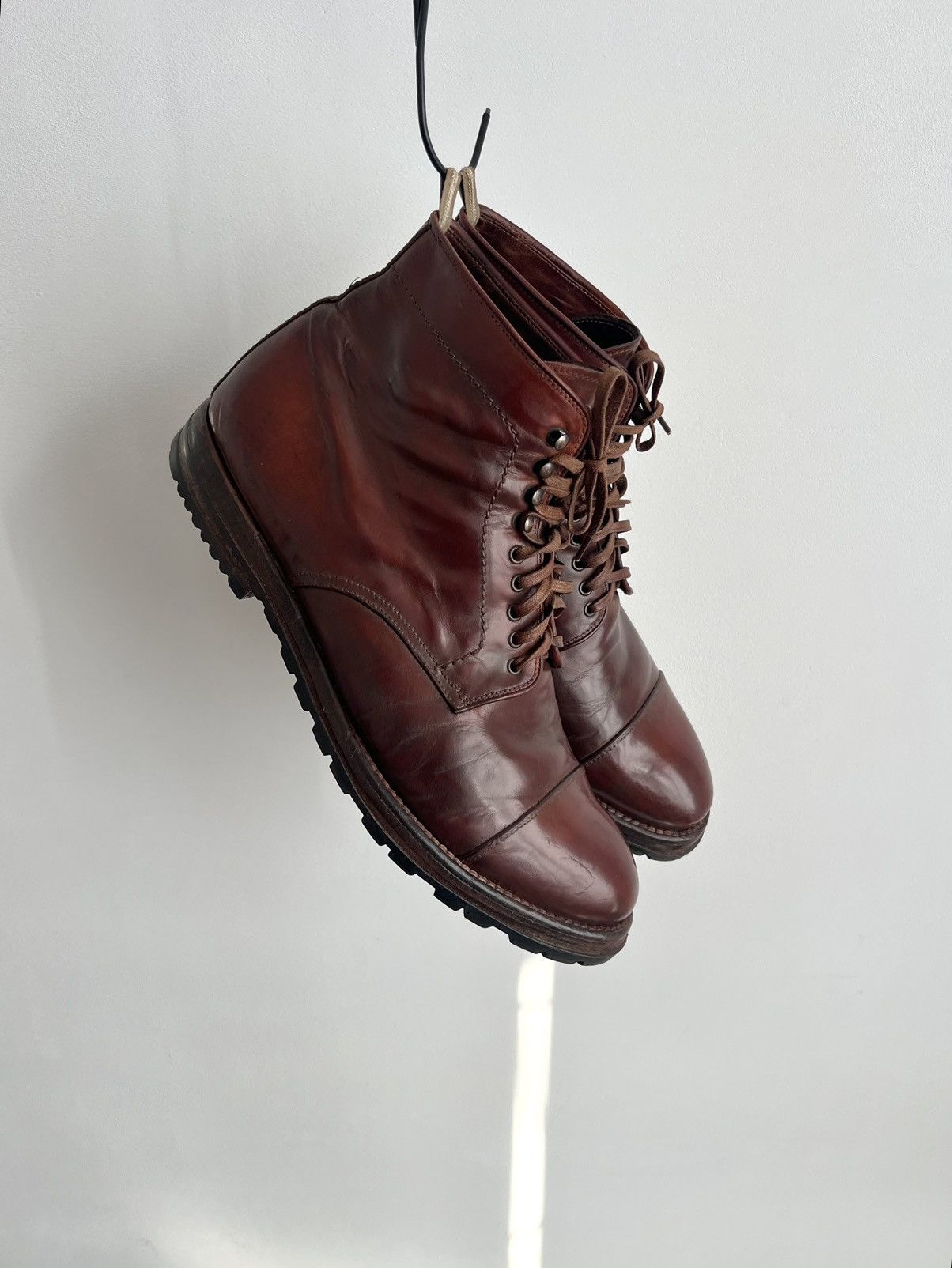 Marsell 🔥Officine Creative Komma Anatomia 16 Leather Boots Size US 11.5 / EU 44-45 - 1 Thumbnail