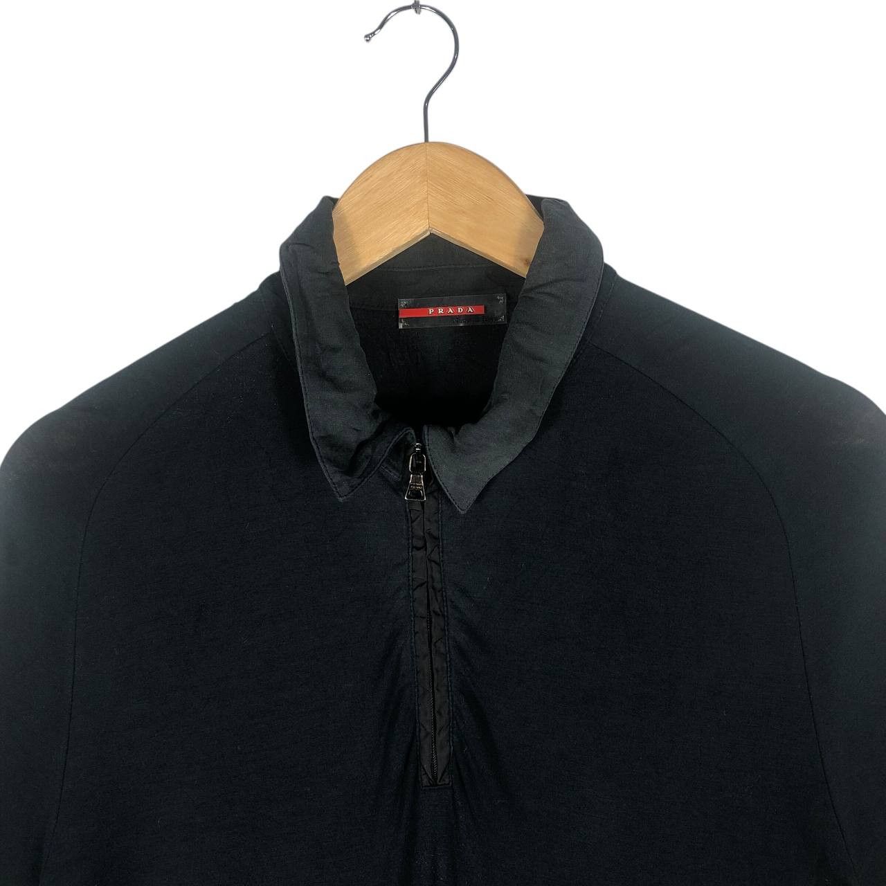 Prada Vintage Prada Plain T-Shirt Size US M / EU 48-50 / 2 - 2 Thumbnail