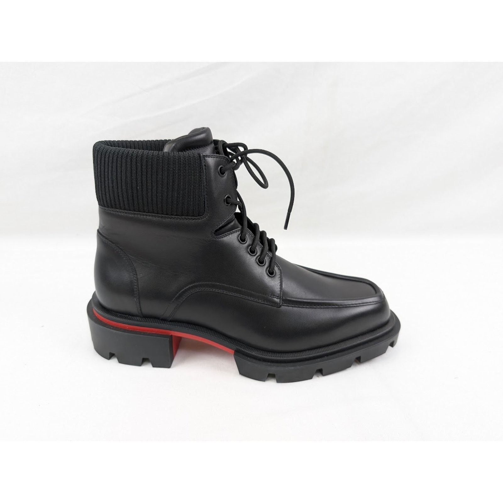Christian Louboutin o1rshd1 Our Walk Flat Boots in Black Size US 10.5 / EU 43-44 - 1 Thumbnail