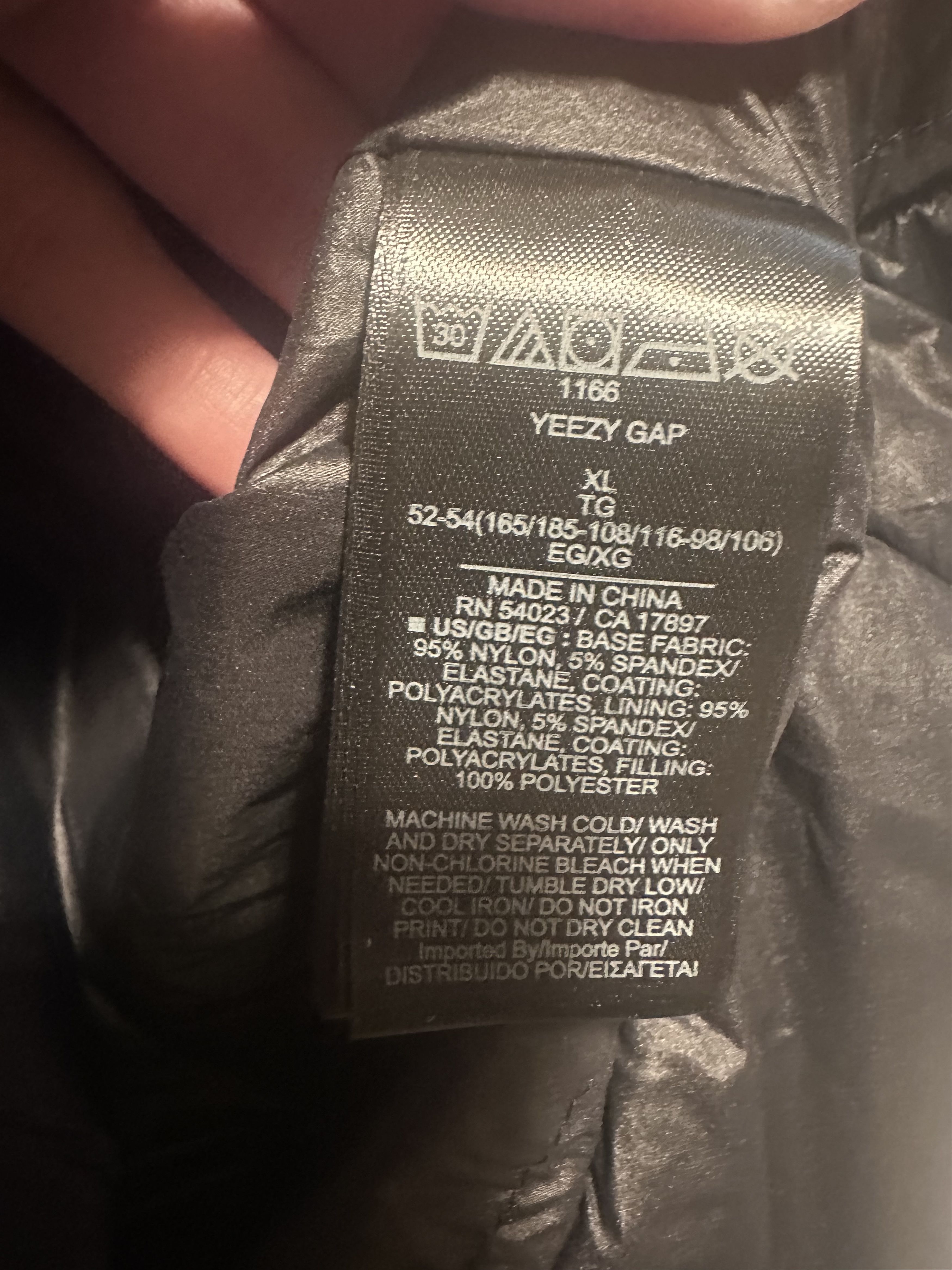 Yeezy Yeezy x Gap Round Jacket Men's X-Large Size US XL / EU 56 / 4 - 5 Thumbnail