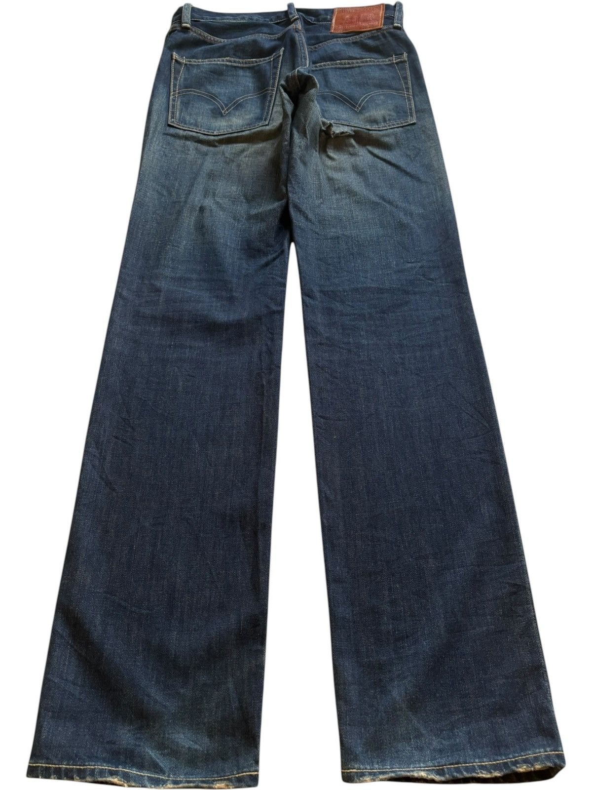 Levi's Vintage 90s Levis 502 Mud Wash Distressed Jeans Size US 29 - 2 Thumbnail