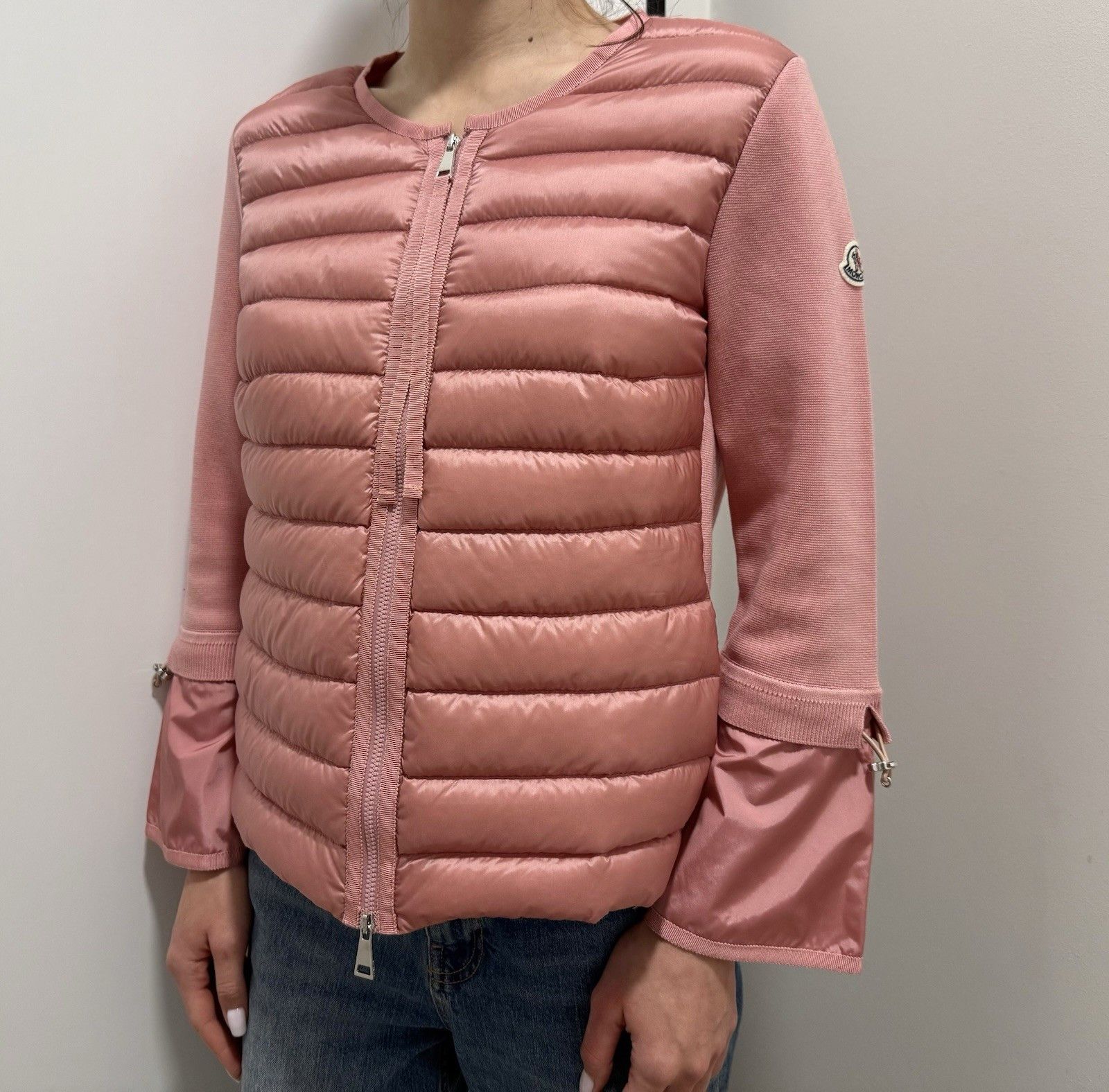 Moncler DDP Moncler Maglia Tricot Quilted Down Puffer Jacket Size M / US 6-8 / IT 42-44 - 5 Thumbnail