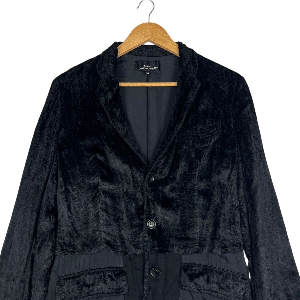 Comme des Garcons 🔥 SD2004 TRICOT COMME DES GARCONS LAYERED JACKET SIZE M Size M / US 6-8 / IT 42-44 - 4 Thumbnail