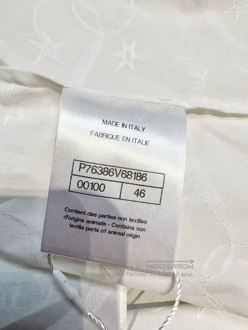 Chanel Chanel 24C vacation series white star dark pattern long-sl Size L / US 10 / IT 46 - 5 Thumbnail