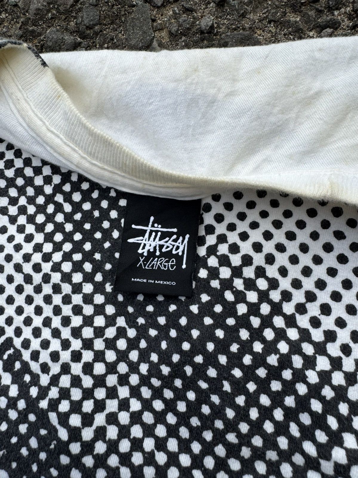 Stussy Stussy Peter Tosh Smoke Big Print Tshirt Size US XL / EU 56 / 4 - 4 Thumbnail