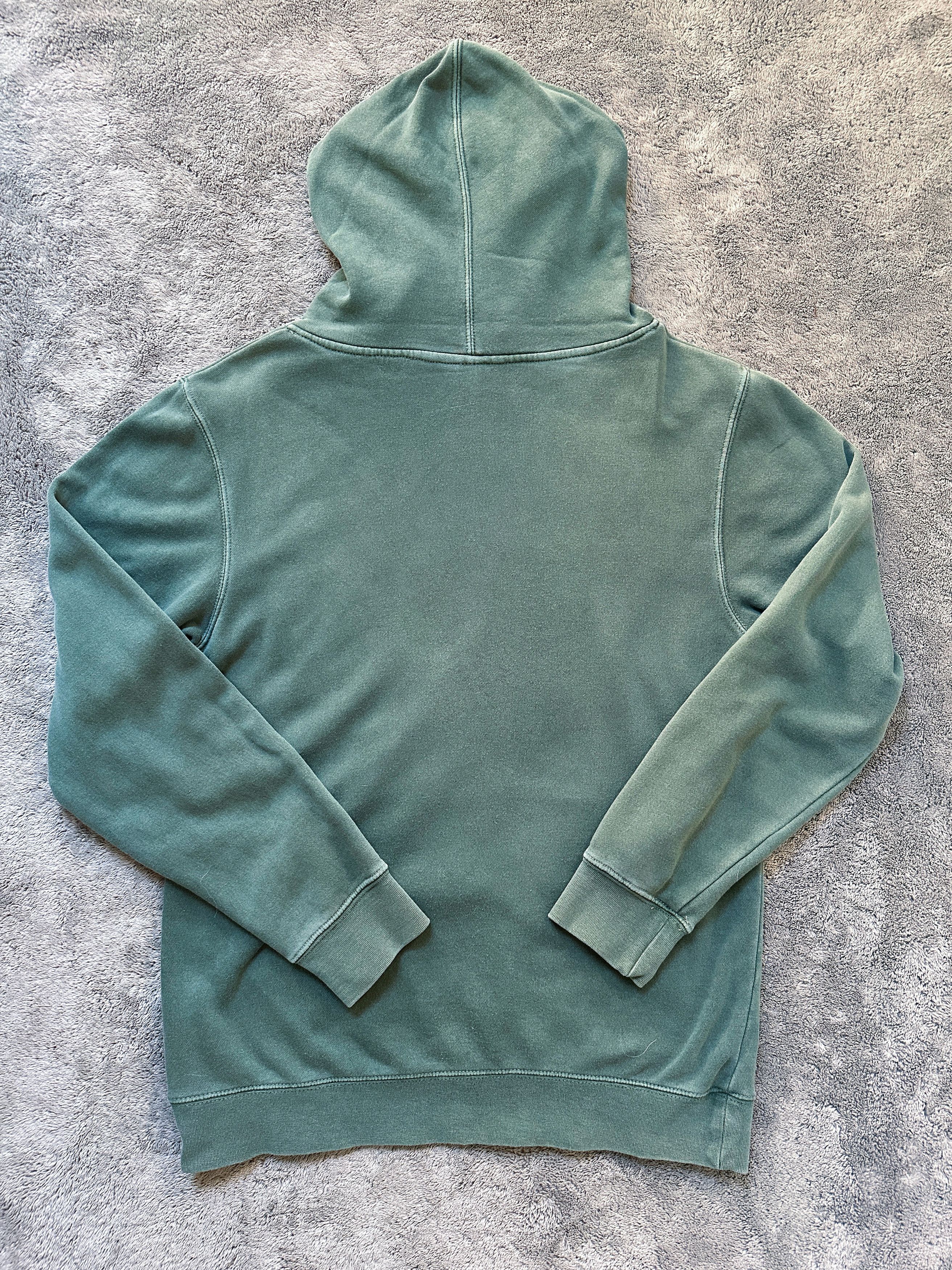 Japanese Brand Japangeles Pigment Dye Hoodie - Green Size US M / EU 48-50 / 2 - 2 Thumbnail