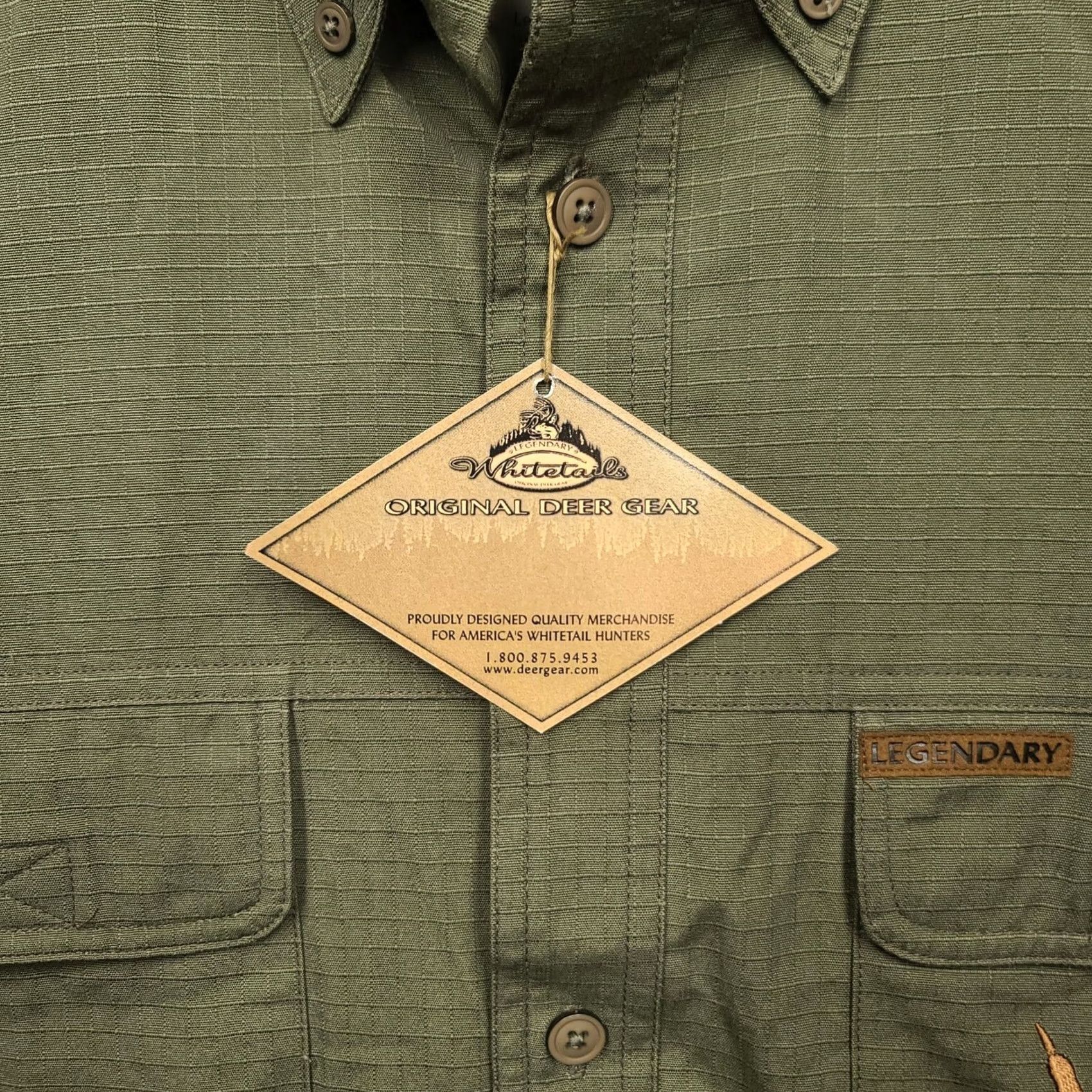 Vintage VINTAGE? Legendary Whitetails Shirt Mens M Regular Fit Short Sleeve Embroidered Turkey Size US M / EU 48-50 / 2 - 6 Thumbnail