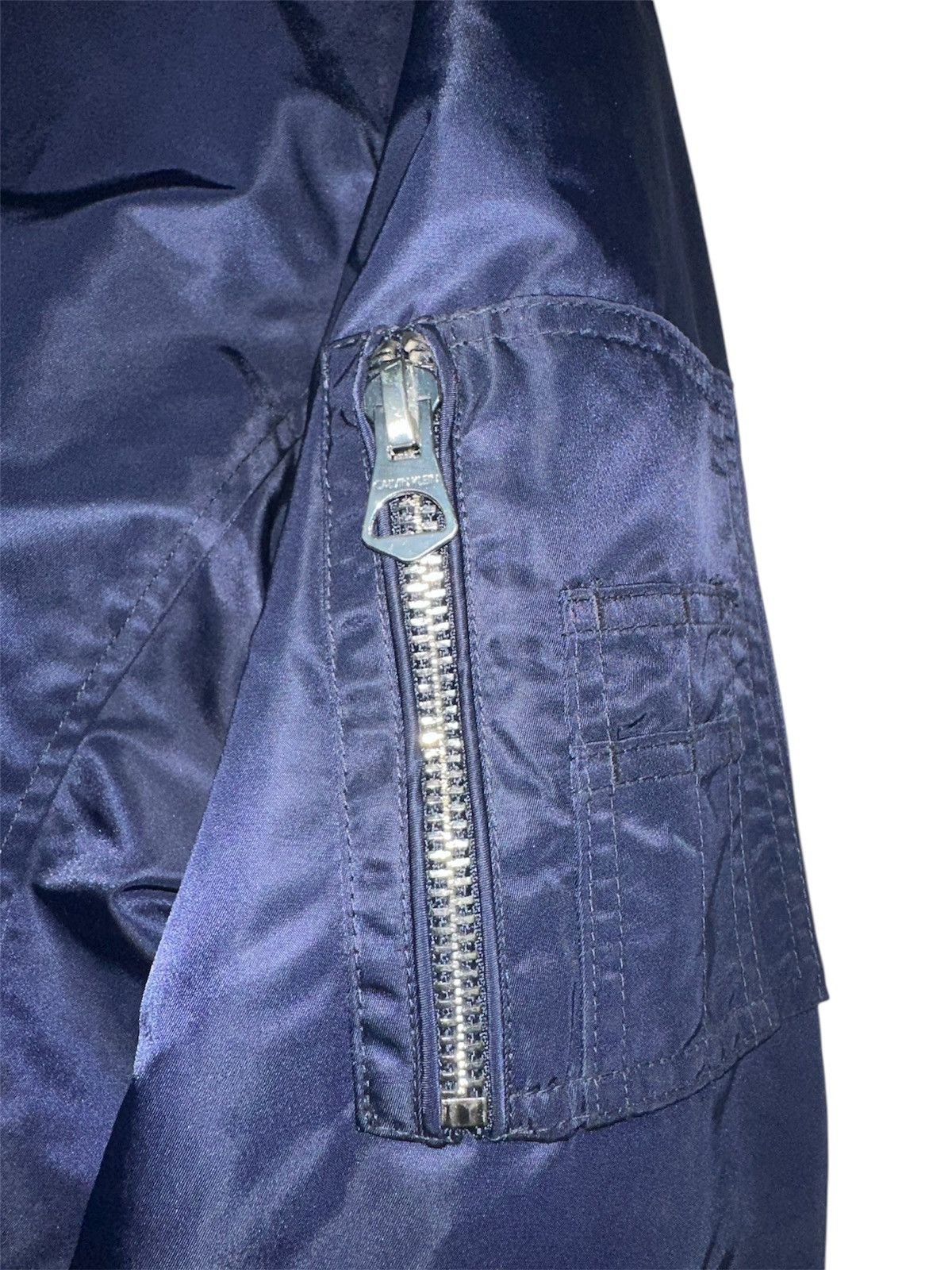Calvin Klein Calvin Klein CK Navy Blue Bomber Jacket Size US M / EU 48-50 / 2 - 7 Thumbnail