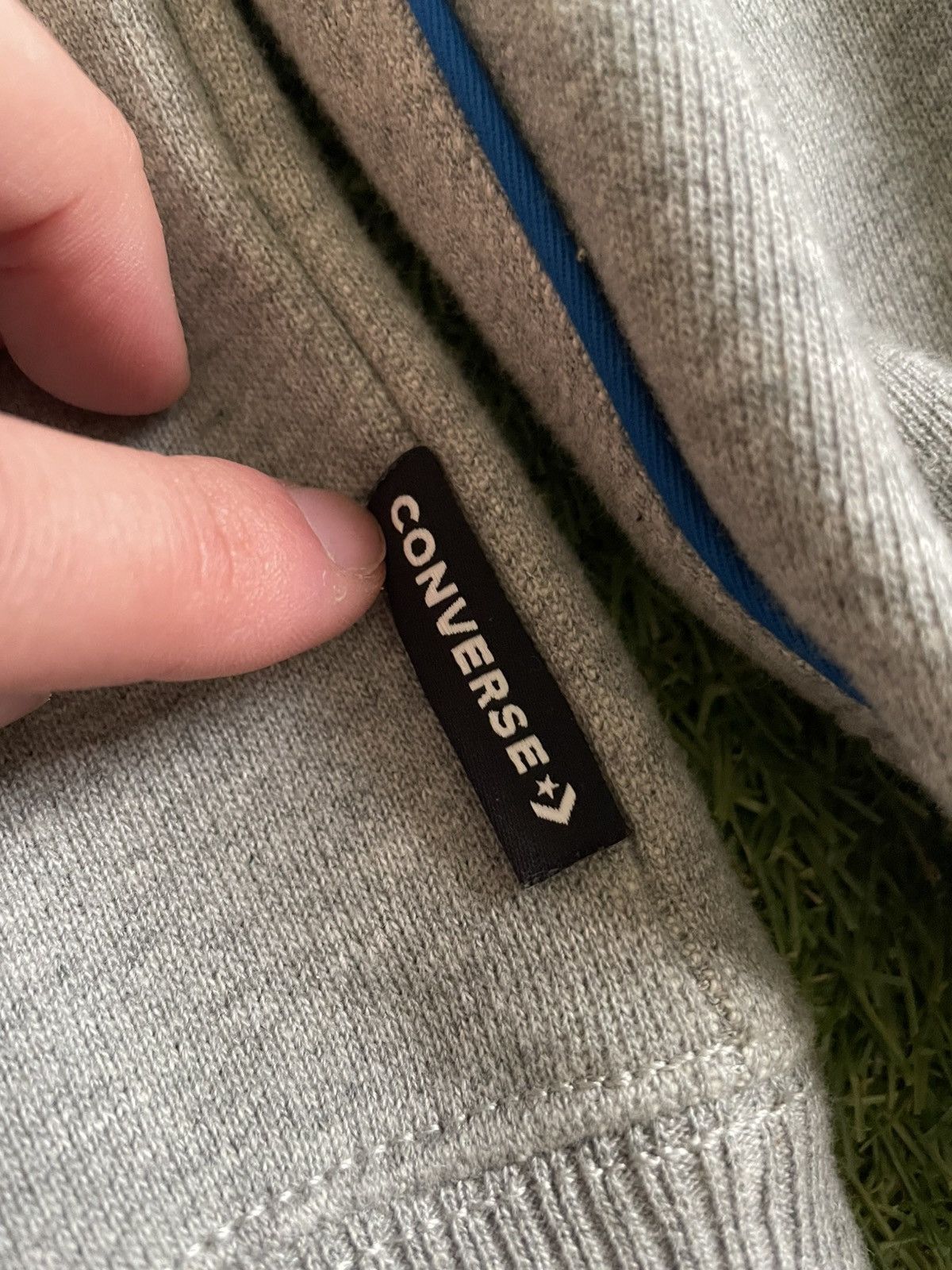 Ader Error Converse Ader Error Hoodie Grey Unisex Size M Oversized Size US M / EU 48-50 / 2 - 5 Thumbnail