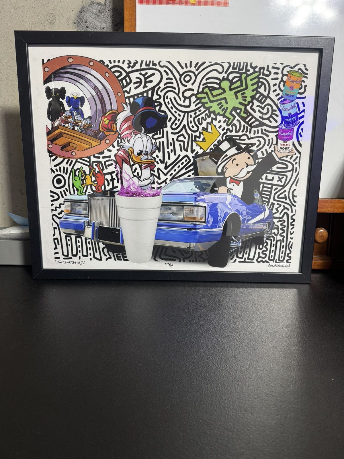 Other Art Work By Adam “The Jump Off pt. 2” #193/250 Framed Print Size ONE SIZE - 1 Thumbnail
